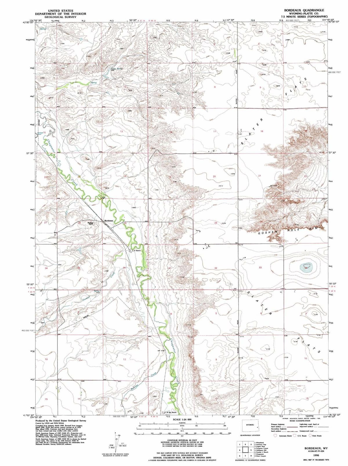 karta topografski Bordeaux 