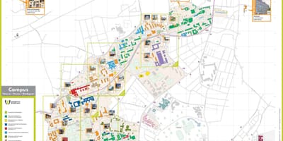 Karta Bordeaux škole