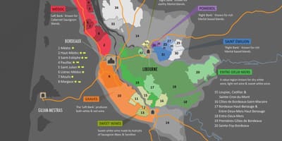 Karta Бордосское vino hir