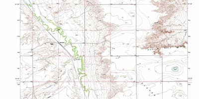 Karta topografski Bordeaux 