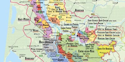 Vinogradi Bordeaux karti