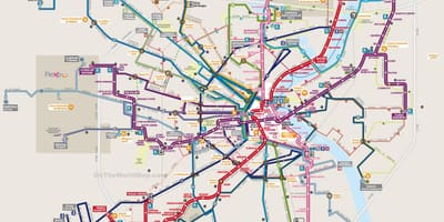 Karta tranzita Bordeaux